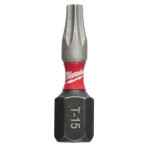 Milwaukee Punta Shockwave Tx15 x25mm - 2uds