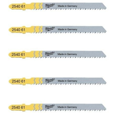Milwaukee Segueta Corte rápido y límpio 75mm paso 2,5mm - 5uds