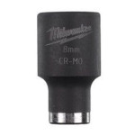Milwaukee Vaso de impacto 1/2" corto 10mm