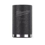 Milwaukee Vaso de impacto 1/2" corto 15mm