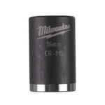 Milwaukee Vaso de impacto 1/2" corto 16mm