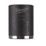 Milwaukee Vaso de impacto 1/2" corto 22mm