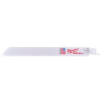 Milwaukee Hoja Sable UNIVERSAL Metal, Madera y Plástico 200mm 8/12Tpi - 5uds