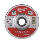 Milwaukee Disco abrasivo/desbaste 125x6x22.23 mm Contractor SG27