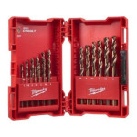 Milwaukee ESTUCHE DE PLÁSTICO CON 19 BROCAS HSS-COBALTO