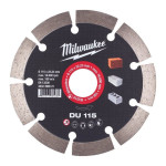 Milwaukee DISCOS DE DIAMANTE DU 115X22X2.2
