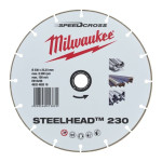 Milwaukee DISCOS DE DIAMANTE 230X22X1.8 SPEEDCROSS™ STEELHEAD™
