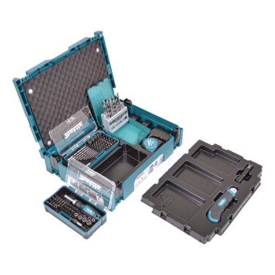 Makita Set de accesorios MakPac 116 pcs B-49884