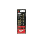 Milwaukee ESTUCHE DE PLÁSTICO CON 5 BROCAS PARA PARED