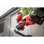 Milwaukee M18 BLSAG125X-0 AMOLADORA ANGULAR SIN ESCOBILLAS M18™ DE125 MM CON INTERRUPTOR DE BOTÓN