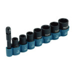 Makita Juego de vasos de impacto 1/4"x50mm E-12289