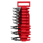Milwaukee Juego 9 alicates CIRCLIP Reversibles + Juego extractor retenes