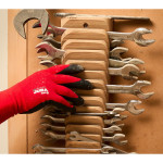 JUBA Guante sin costuras de nailon/fibra lycra® recubierto de nitrilo foam microporoso