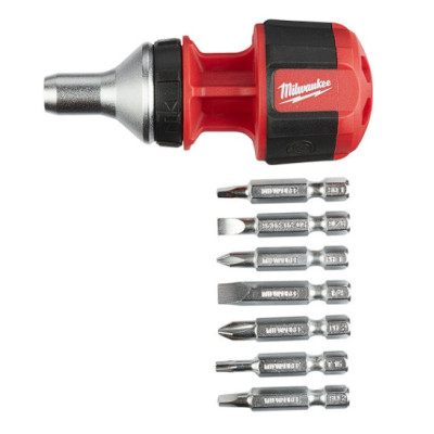 ≫ Juego de carraca 1/4 Milwaukee + Vasos al mejor precio