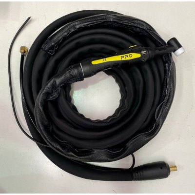 Antorcha TIG SR26 8m Coaxial y funda piel DINSE 35/50