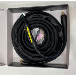 Antorcha TIG SR26 8m Coaxial y funda piel DINSE 35/50