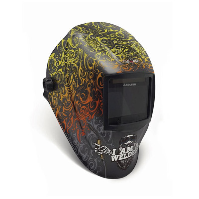 Hellmet Welder Solter Careta de soldadura electrónica con TRUE COLOR