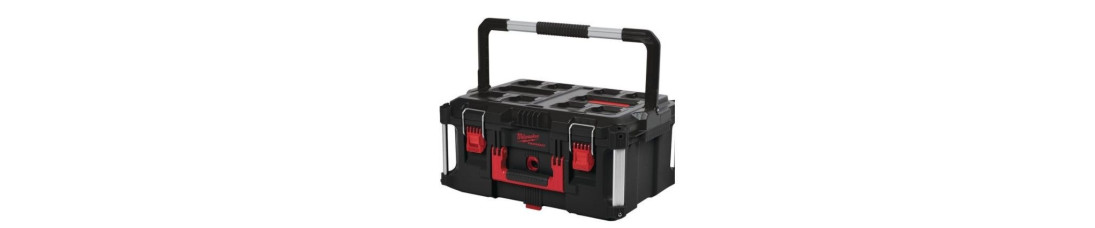 ≫ Almacenaje PACKOUT Milwaukee y Sistemas de Iluminación